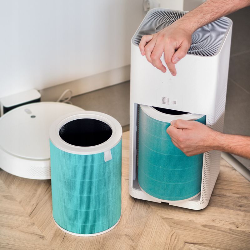 Filtr do oczyszczacza powietrza, Sillar, antysmogowy, zamiennik do Xiaomi Mi Air Purifier H 2C 2H 2S, HEPA, H13, RFID Chip, 1szt
