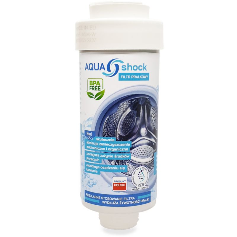Filtr do pralki AQUA shock do wody pralkowy 1szt.