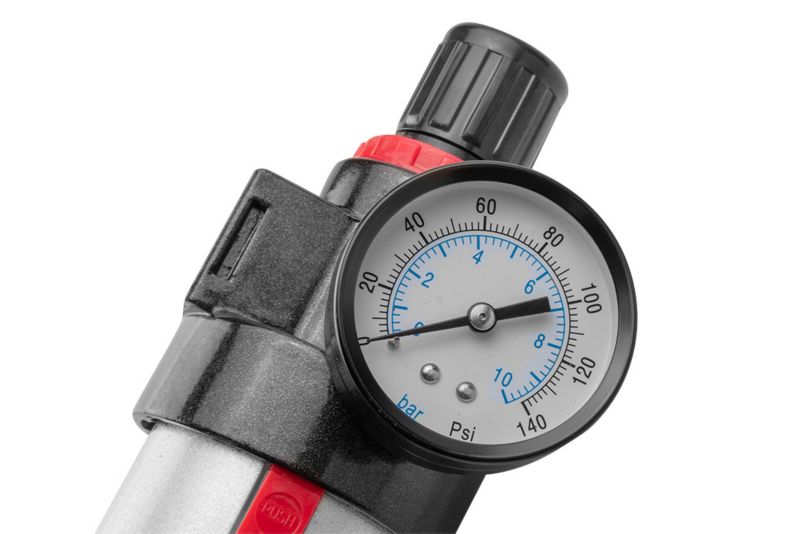 Filtr odwadniacz z reduktorem NEO TOOLS 1/2", metalowa obudowa 1 szt