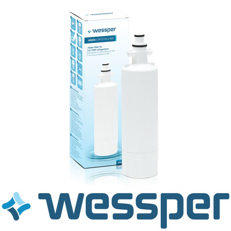 Filtr wody, Wessper, do lodówek LG, wewnętrzny, zamiennik ADQ36006101 ADQ36006102 PD00001835, wkład, 1szt