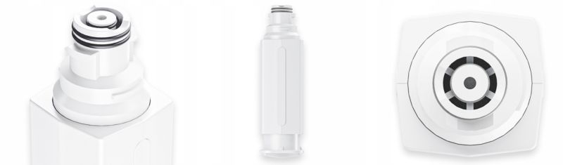 Filtr wody, Wessper, do lodówek Samsung RF BRF SRF, zamiennik DA97-17376B HAF-QIN, wkład, 2szt