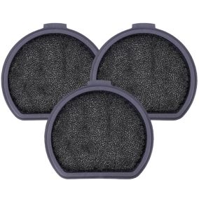 Filtry do odkurzacza, zamiennik do AEG Electrolux Pure Q9 EF167, zmywalne, antyalergiczne, 3szt