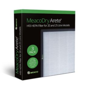 Filtry HEPA H13 Meaco 20L,25L - 3 szt.