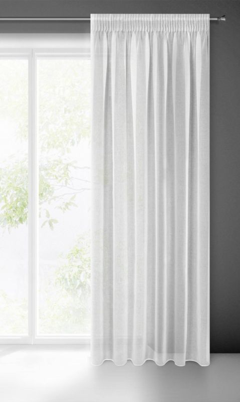 Firana Elpidia 140 x 270 cm biała