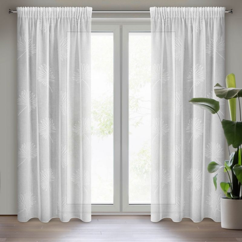 Firana Eurofirany Jane 140 x 270 cm biała