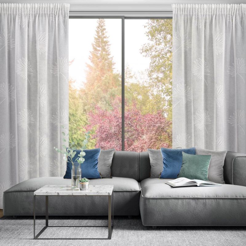 Firana Eurofirany Jane 140 x 270 cm biała