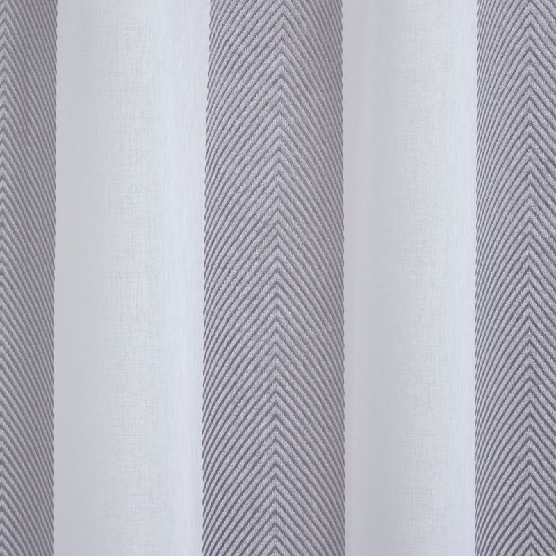 Firana GoodHome Jima 140 x 260 cm szara