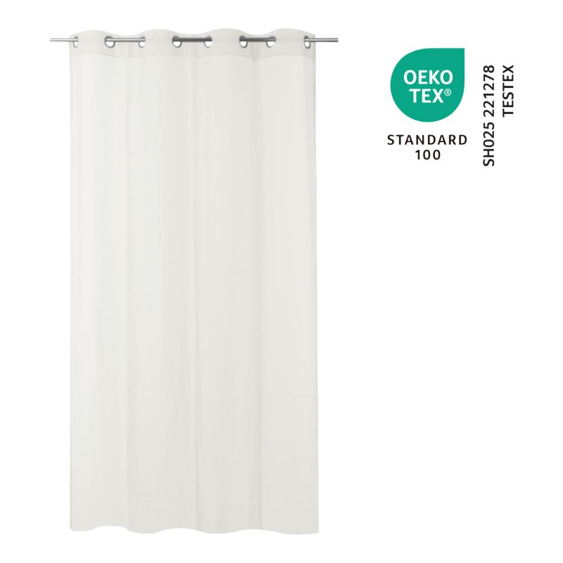 Firana GoodHome Kymbe 140 x 260 cm złamana biel