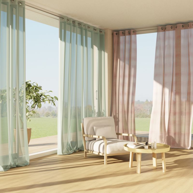 Firana GoodHome Kymbe 280 x 260 biała
