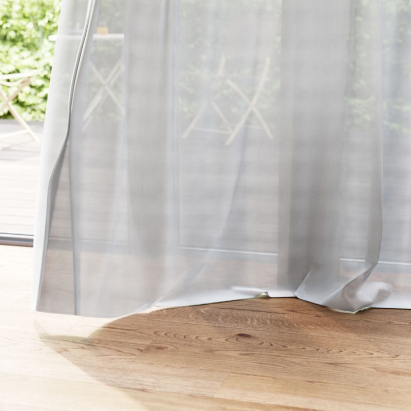 Firana GoodHome Kymbe 280 x 260 cm jasnoszara