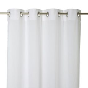Firana GoodHome Mayna 140 x 260 cm biała