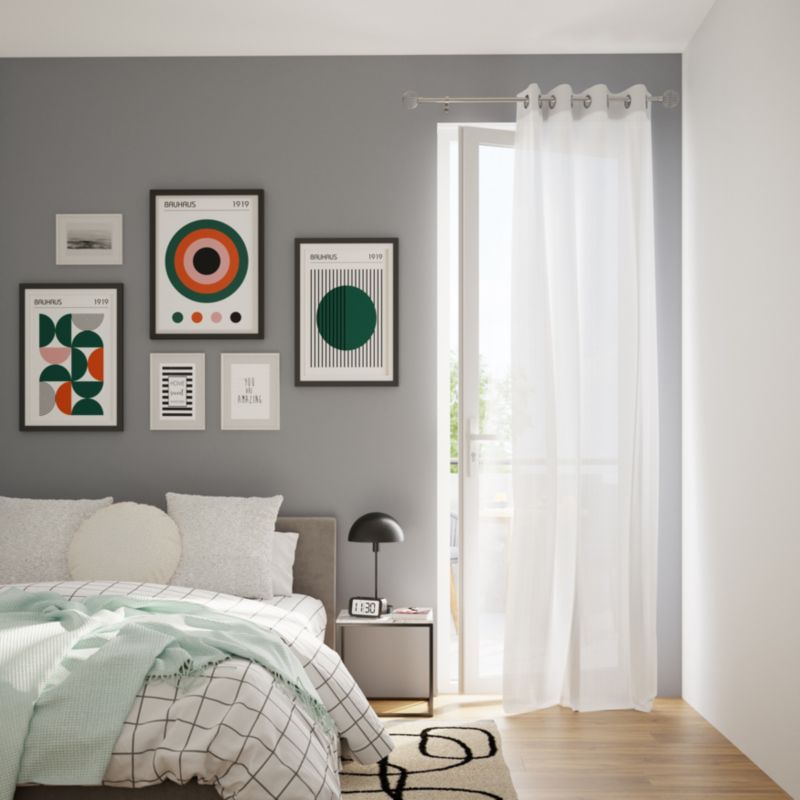 Firana GoodHome Mesh 140 x 300 biała