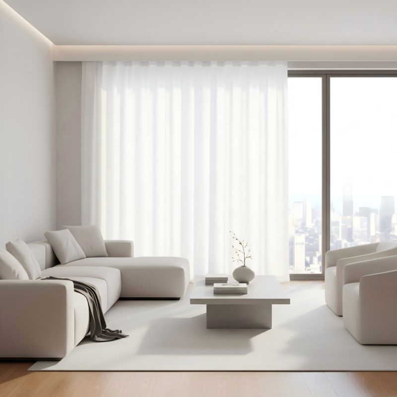 Firana Voil 300 x 280 cm white