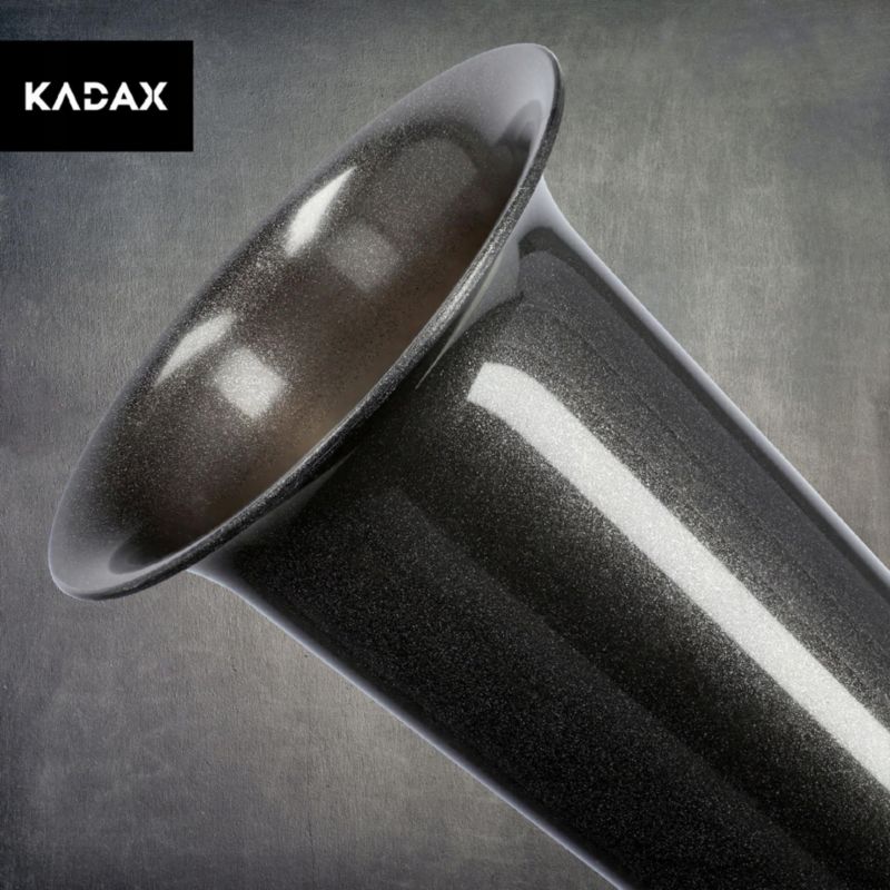 Flakon KADAX Na cmentarz Wbijany 23cm Na Kwiaty Grafit 1 szt.