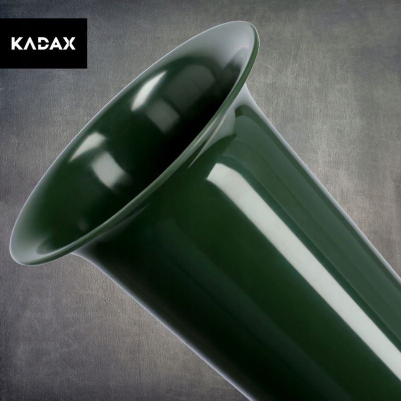 Flakon KADAX Wazon Na cmentarz 30cm Kwiaty sztuczne Wbijany szpic Zielony 1 szt.