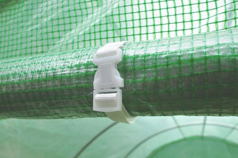 Folia Cultivo Zamienna Na Tunel Ogrodowy Szklarnia 2x3x2 Zielony Uv4 3x2 Dodatki 1 szt