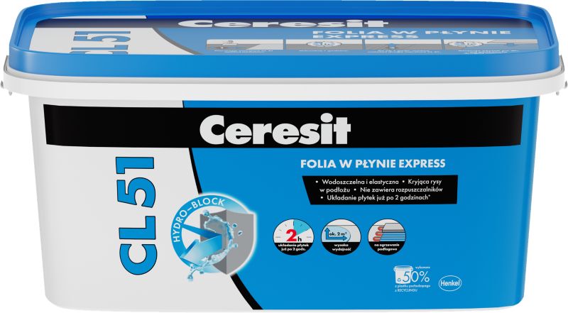 Folia izolacyjna w płynie Ceresit CL 51 2 kg