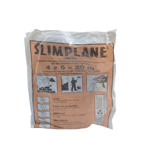 Folia MALARSKA Neopak 4x5m Ochronna LDPE Budowlana Izolacyjna 18um 1 szt.