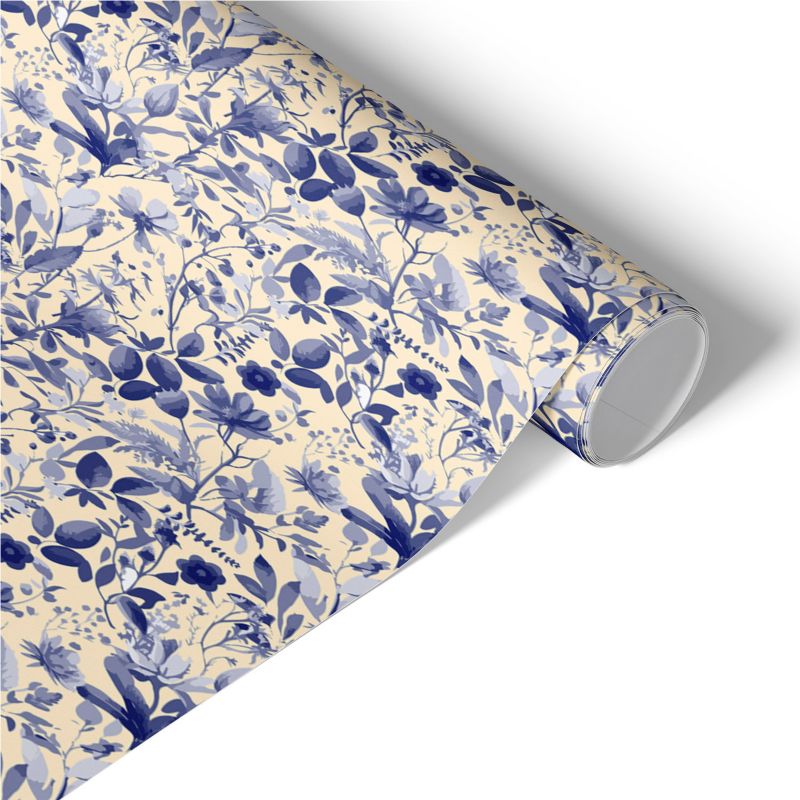 Folia Meblowa Tulup 75x150 cm Kwiatowy wzór Renowacja Mebli DIY 1 rol.