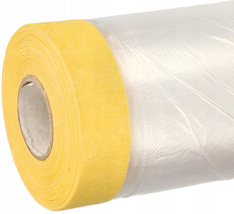 Folia ochronna KOTARBAU 200x20 malarska z taśmą 1 szt.