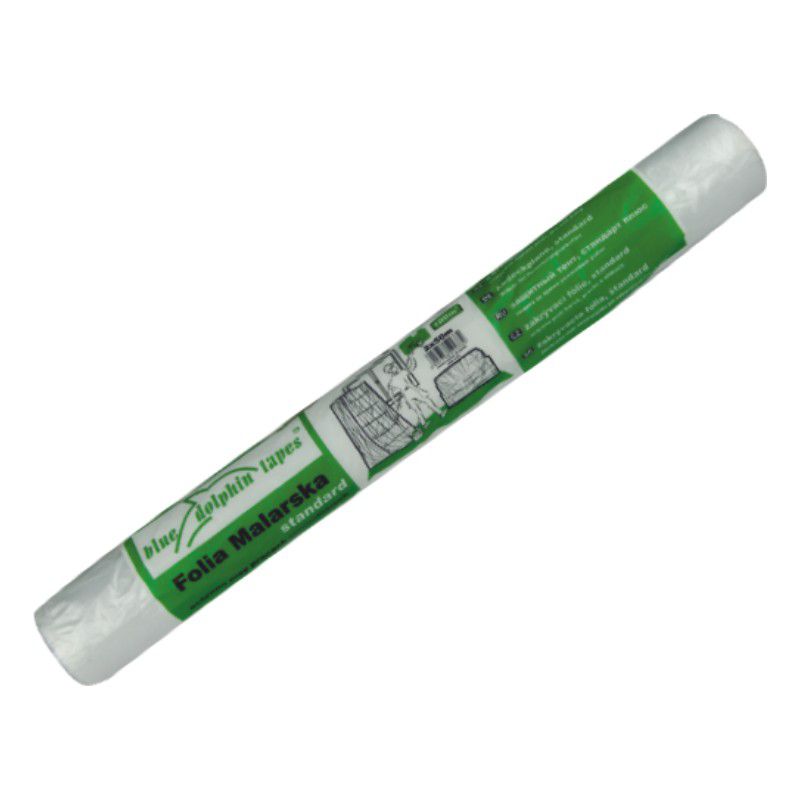 Folia ochronna na rolce, Blue Dolphin, Standard, 2 x 50 m