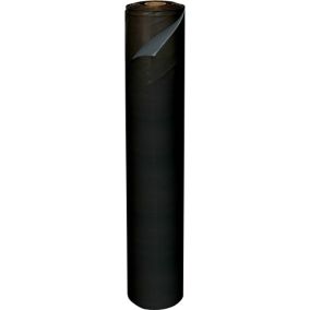 Folia ochronna polietylen typ 200 czarna 0.4 x 25 m 10 m2