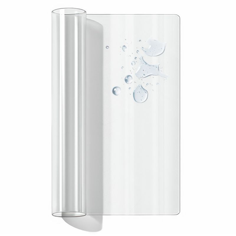 Folia ochronna Wallfluent 80x40 cm Miękkie szkło Przezroczysta Na blat stół podłogę 1 szt.