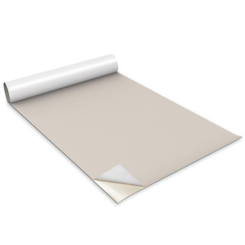 Folia Samoprzylepna Do Mebli Wallfluent 100x50 cm Kolor Beżowy Matowa Okleina Dekoracyjna 1 rol.