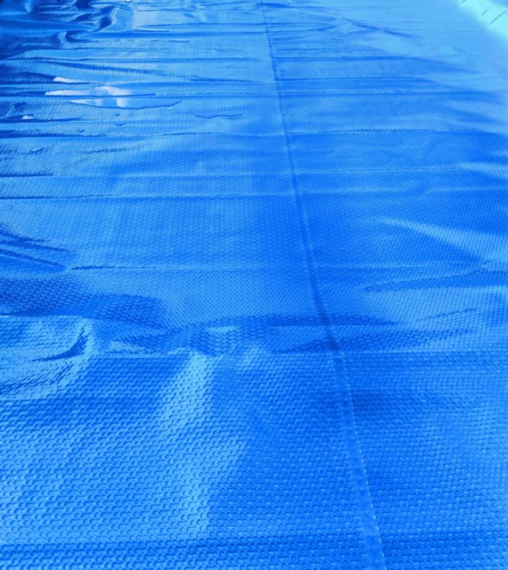 Folia solarna podwójny pęcherzyk COIL niebiesko-srebrna grubość 500 mikronów szerokość 3m 1 szt.