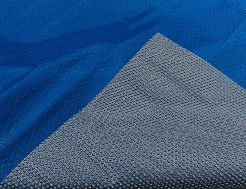 Folia solarna podwójny pęcherzyk COIL niebiesko-srebrna grubość 500 mikronów szerokość 3m 1 szt.