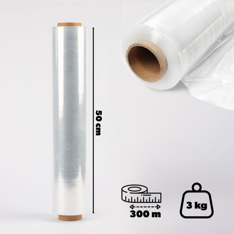 Folia Stretch KADAX Strecz 2,5kg Bezbarwna xl 4szt
