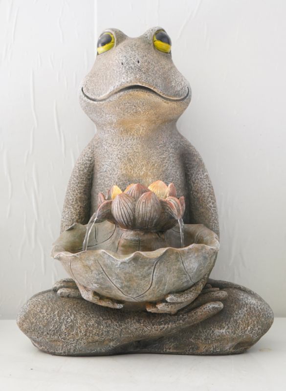 Fontanna żaba z misą Jumi 47 cm