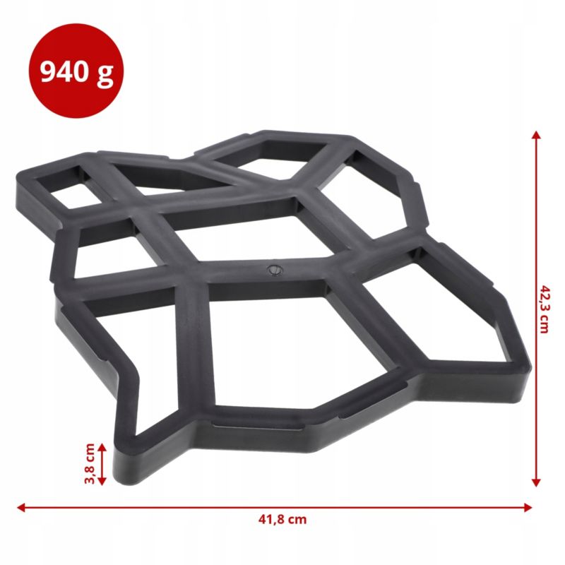 Forma Do Kostki Brukowej KADAX Ścieżka Chodnik Kamienia