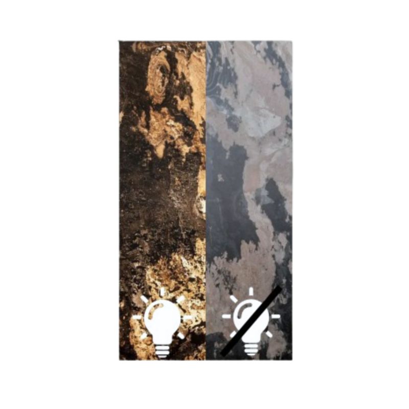 Fornir Kamienny Tiles Autumn Rustic XXL 122x280x0,2 cm Transparentny 1 szt.