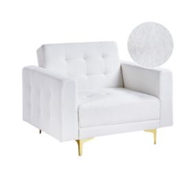 Fotel Aberdeen Boucle Złamana biel 1 szt.