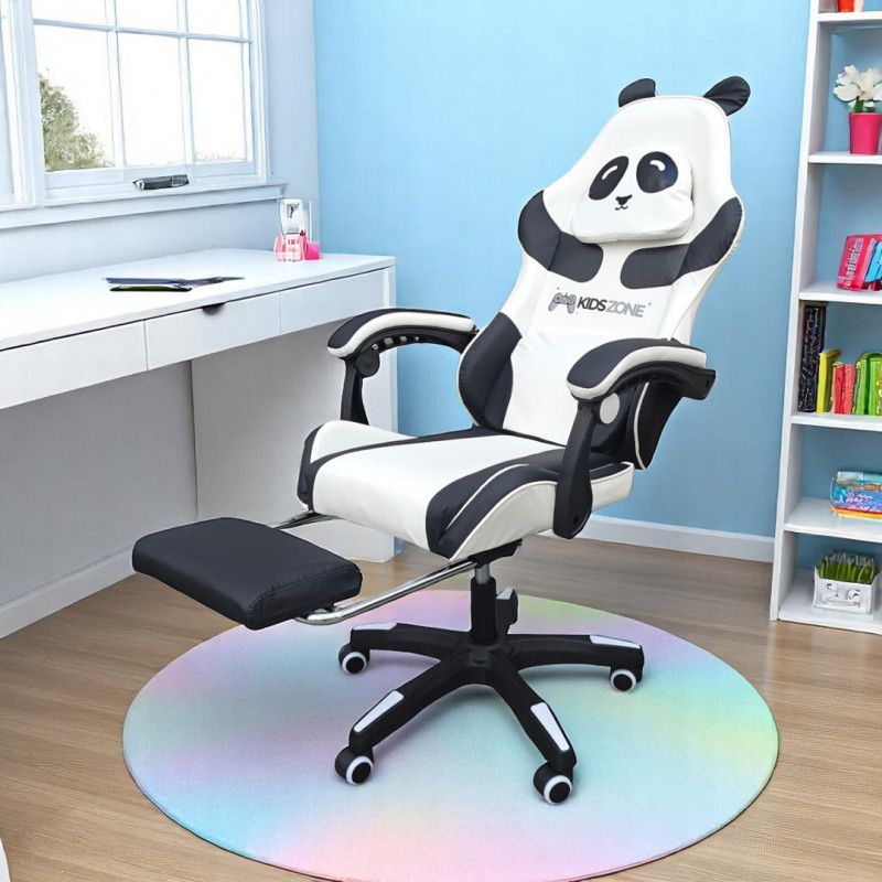 Fotel Artdesign gamingowy panda obrotowy  z podnóżkiem i z masażerem 1 szt.