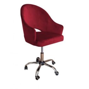 Fotel Atos JENISEJ VELVET bordowy 1 szt