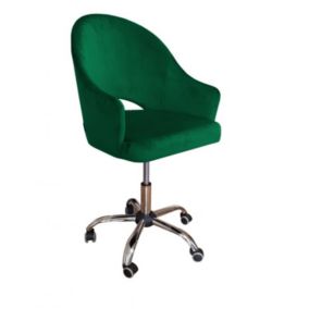 Fotel Atos JENISEJ VELVET zielony 1 szt