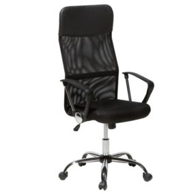 Fotel biurowy Czarny Design 1 szt.