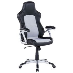 Fotel biurowy Ekoskóra Czarny Explorer 1 szt.