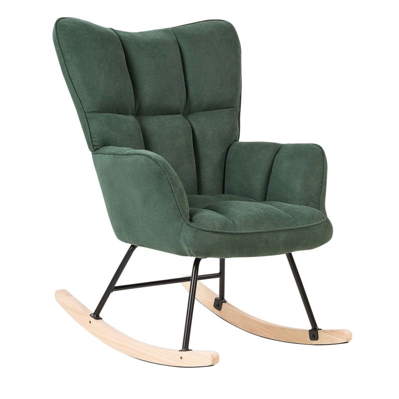 Fotel bujany Oulu Szmaragdowy 1 szt.