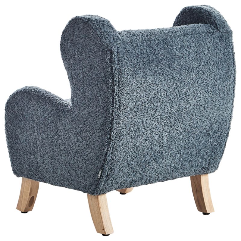 Fotel dziecięcy Farum Boucle Ciemnoniebieski 1 szt.