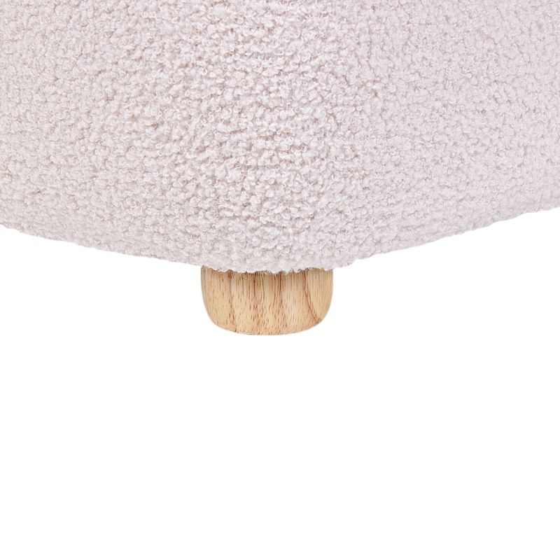 Fotel dziecięcy Jednorożec Lulea Boucle Pastelowy róż 1 szt.
