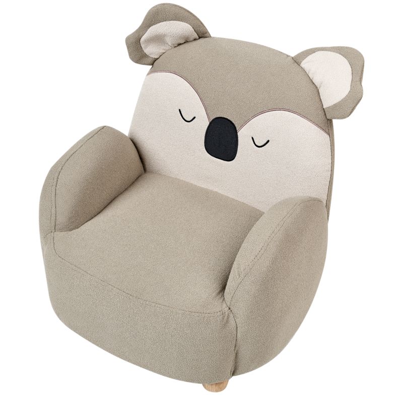 Fotel dziecięcy Koala Hervik Beżowoszary 1 szt.