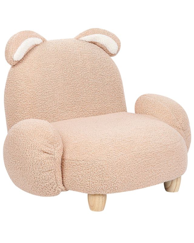 Fotel dziecięcy Królik Kanna Boucle Beżowy 1 szt.