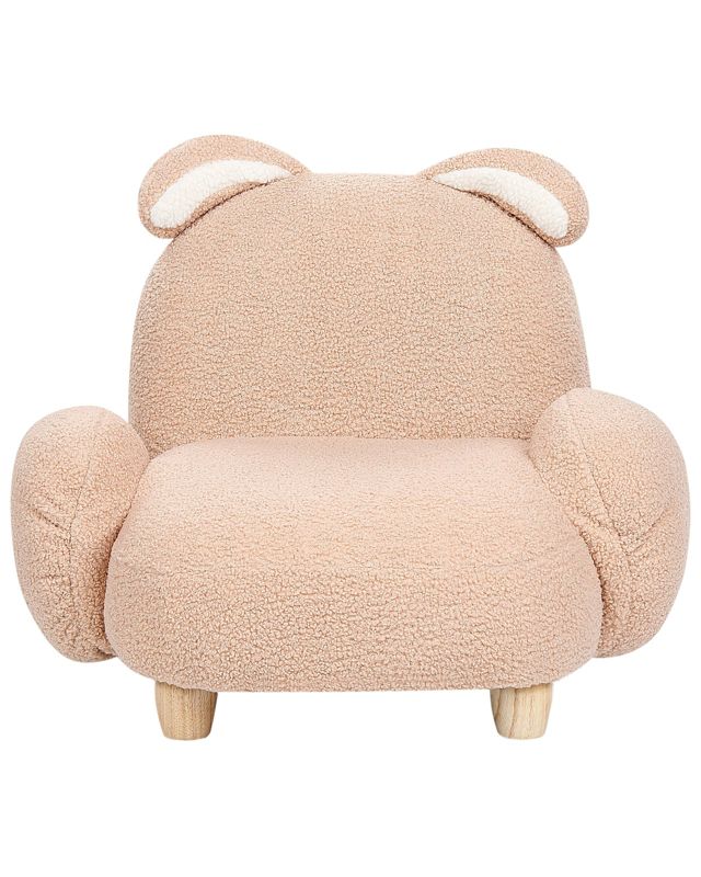 Fotel dziecięcy Królik Kanna Boucle Beżowy 1 szt.