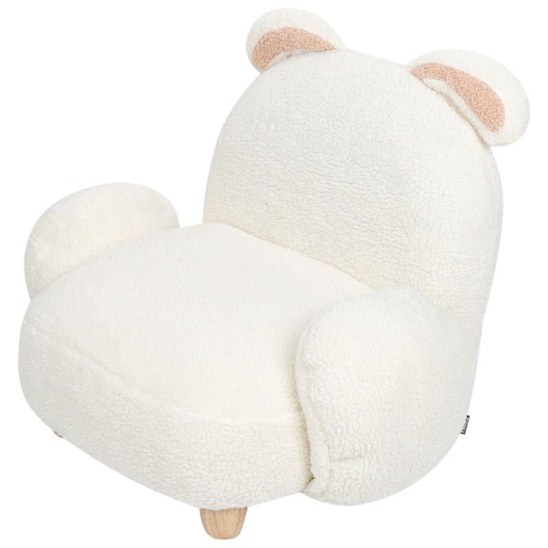 Fotel dziecięcy Królik Kanna Boucle Złamana biel 1 szt.