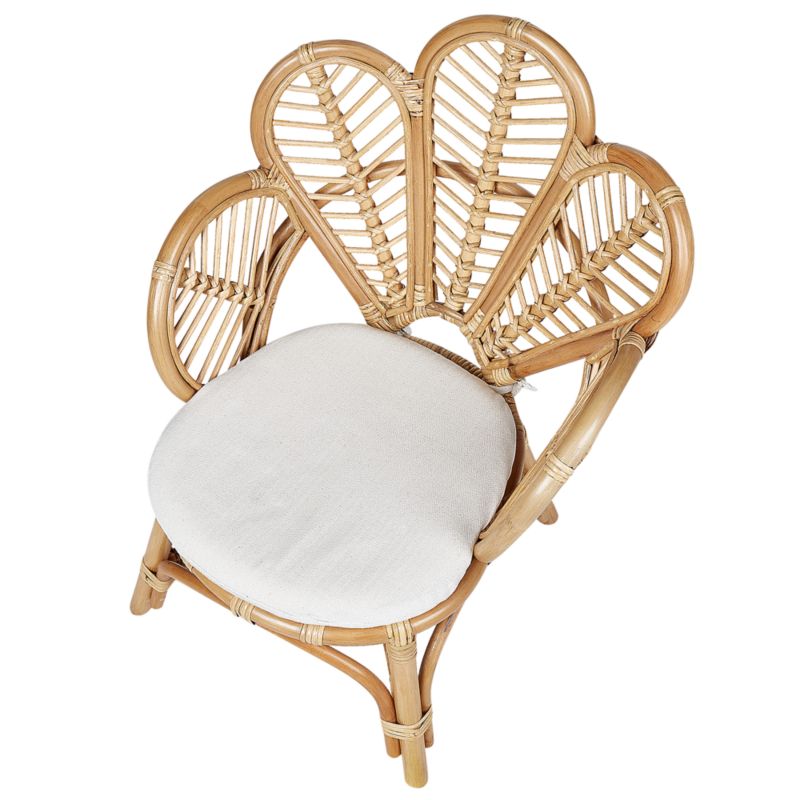 Fotel dziecięcy paw Florentine ii Rattan Naturalny 1 szt.