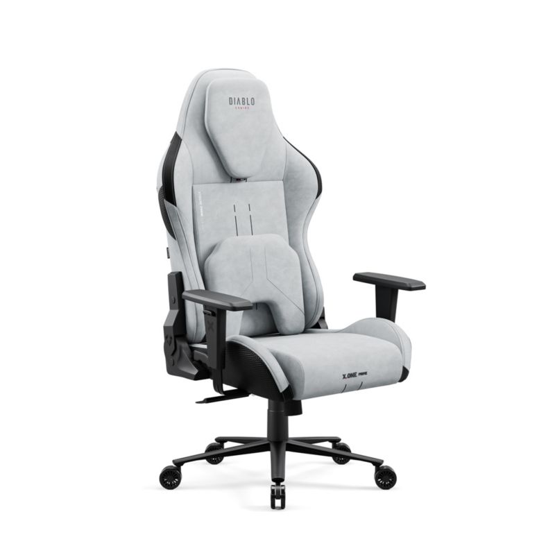 Fotel gamingowy biurowy z chłodzeniem Diablo X-One Prime szary 1 szt