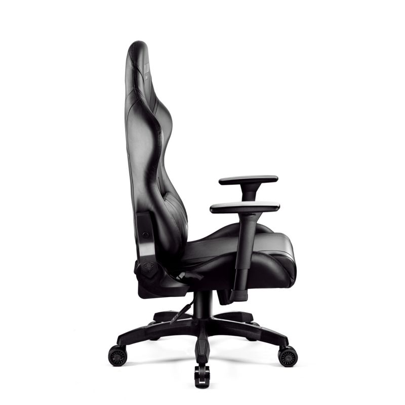 Fotel gamingowy biurowy z ekoskóry Diablo X-Horn 2.0 czarny 1 szt